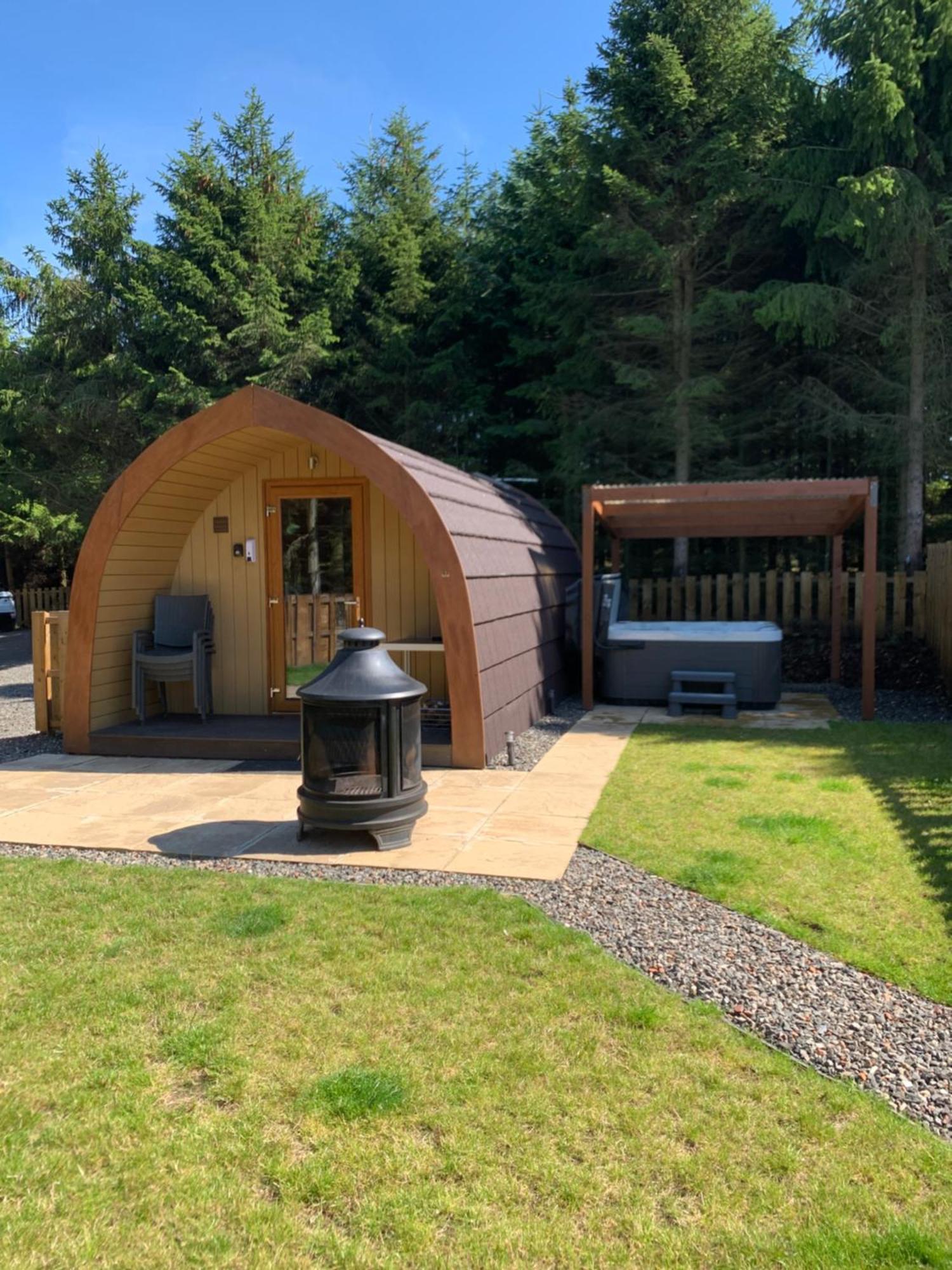 Kersebrock Kabins Falkirk Exteriör bild